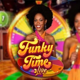 Funky Time slot visual from Evolution available on vipzinocasino.eu
