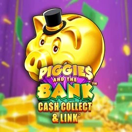 Piggies And The Bank Cash Collect & Link slot visual from Origins available on vipzinocasino.eu