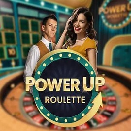 PowerUP Roulette logo – Live Casino by Pragmatic Play at Vipzino Casino